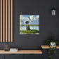 "Aqua Pelican Epic." - Canvas
