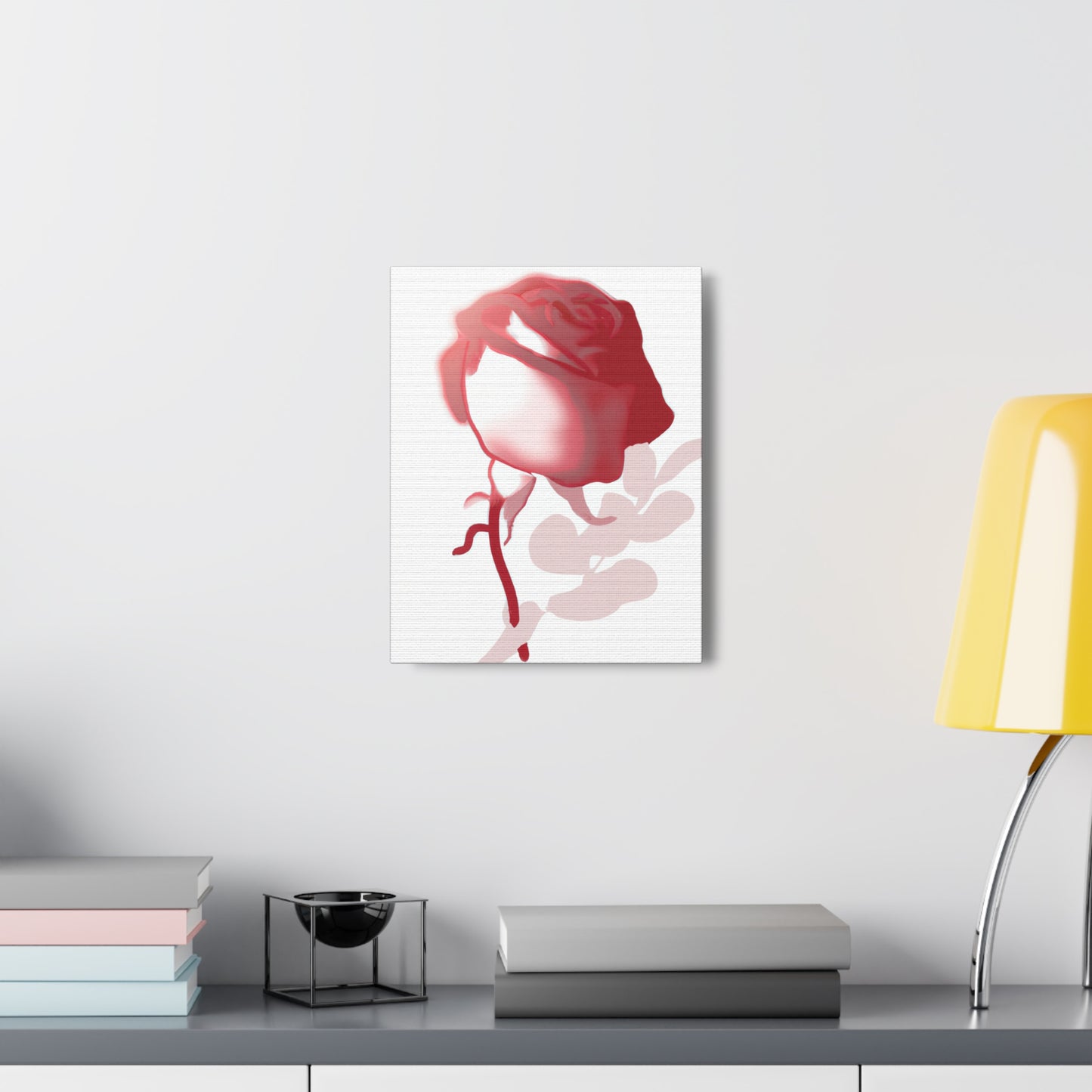 Abstract Floral Blush - Canvas