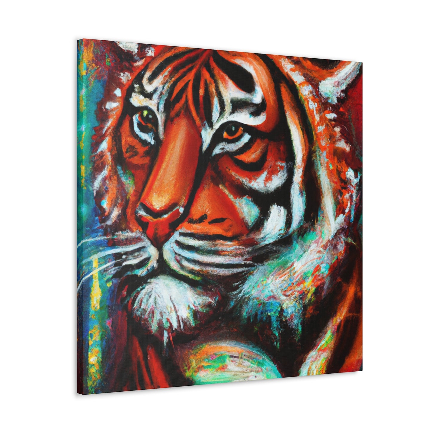 Tiger Radiance. - Canvas