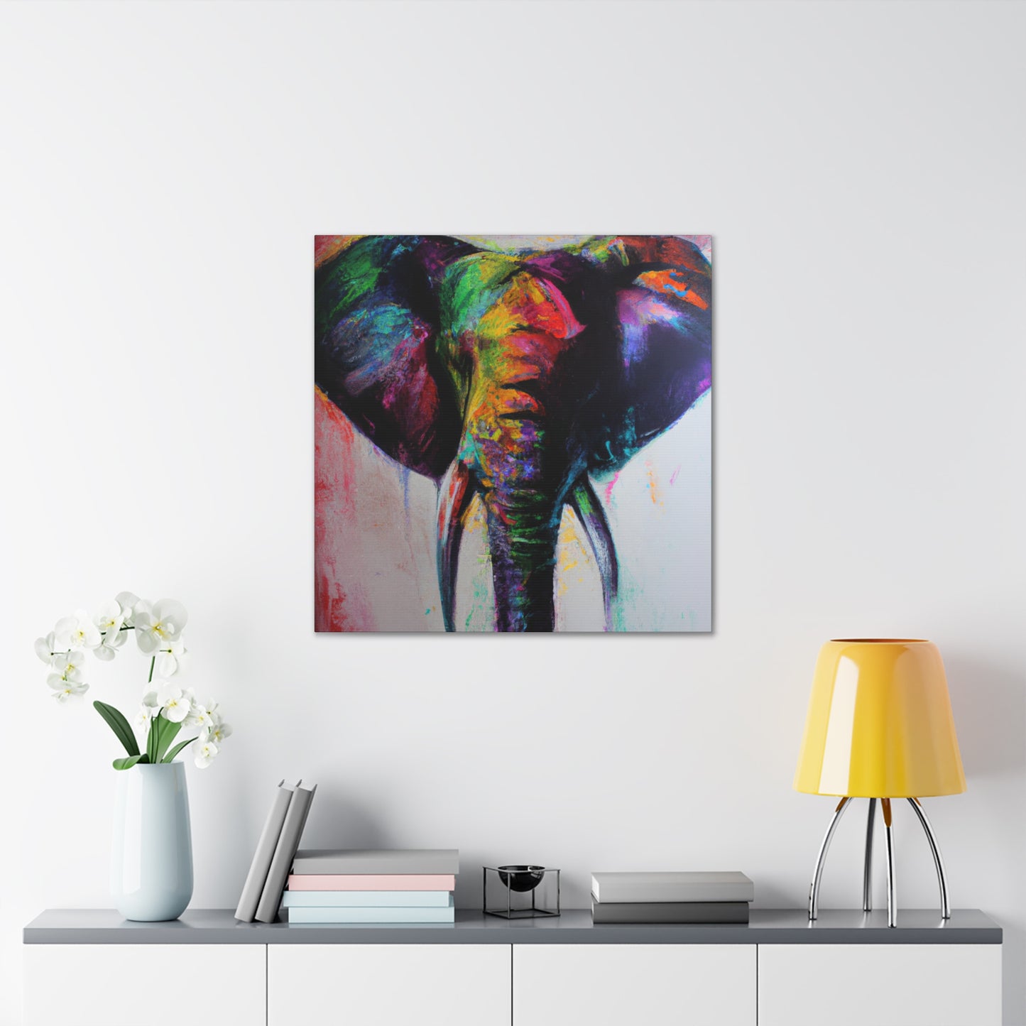 Colorful Elegance - Canvas