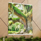 Vibrant Oak Harmony - Canvas