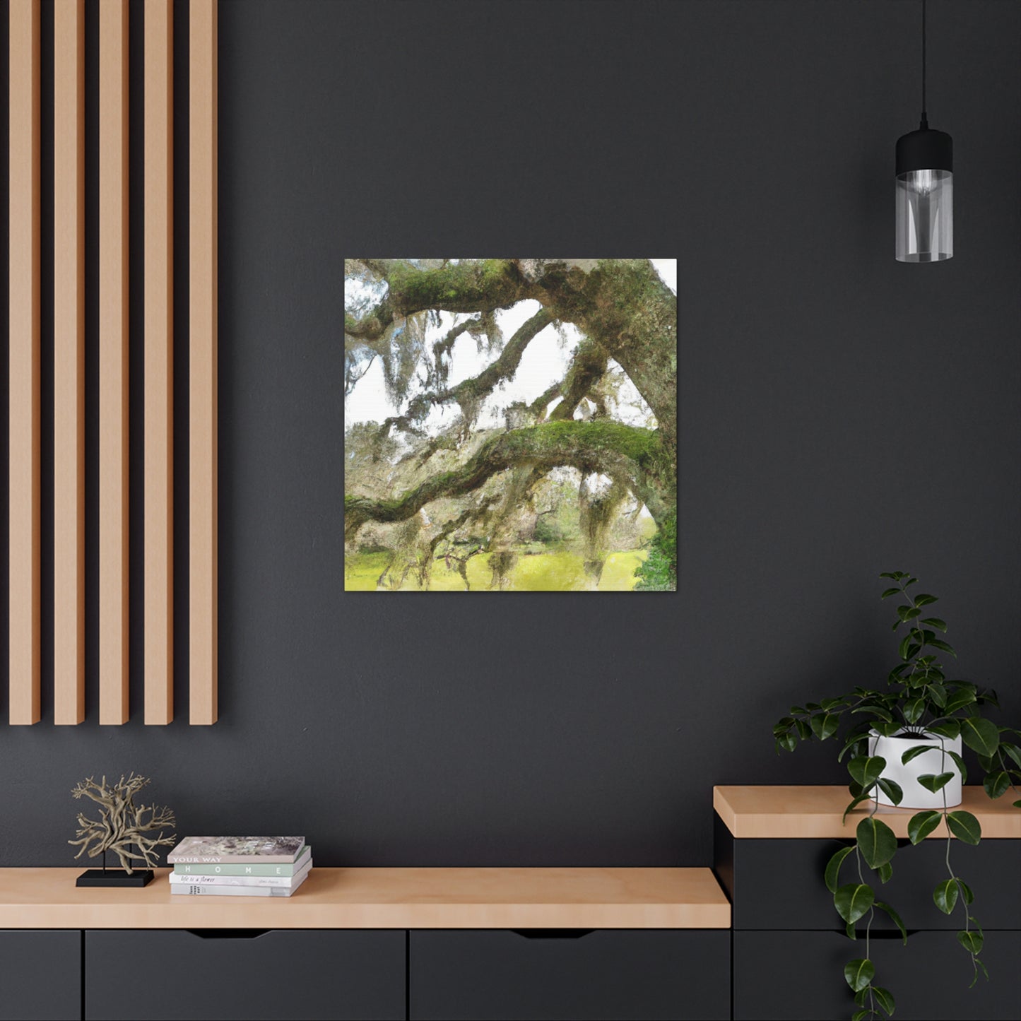 Live Oak Dreaming. - Canvas