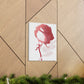 Abstract Floral Blush - Canvas