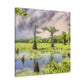 Dreamy Cypress Eden - Canvas