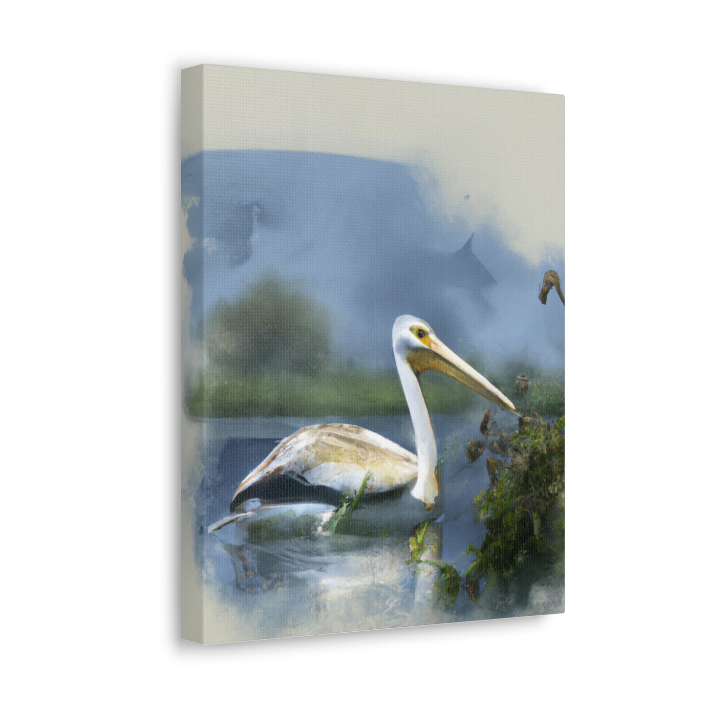 Majestic Water Pelican - Canvas