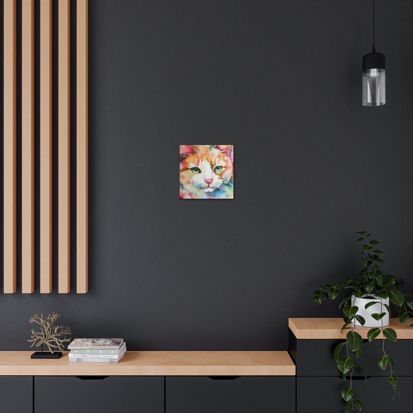 Cat Florabundance. - Canvas