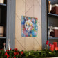 Flowered Feline - Canvas