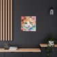 Cat Florabundance. - Canvas