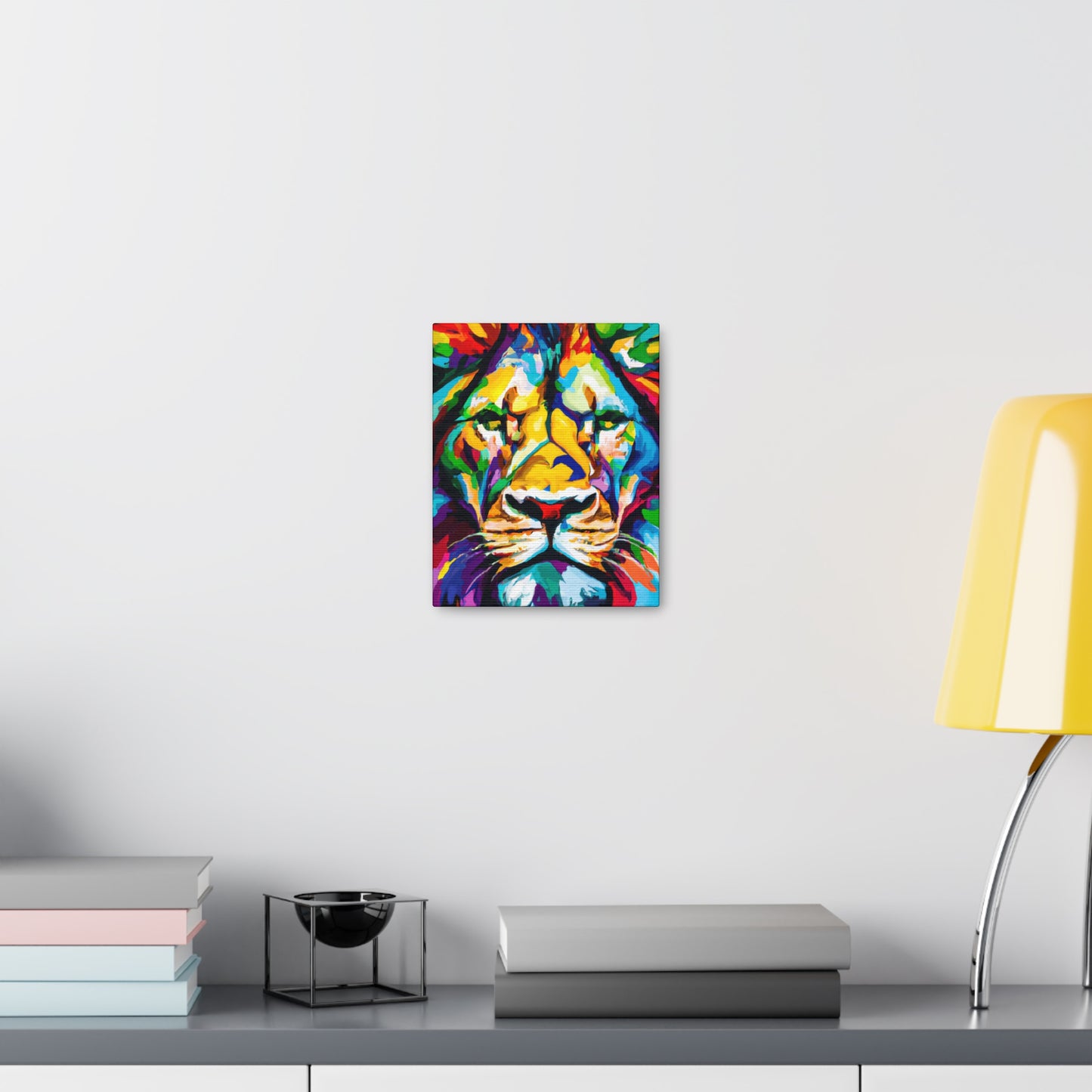 Lion Prism. - Canvas