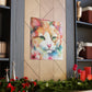 Cat Florabundance. - Canvas