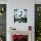 Marshy Pelican Sky. - Canvas