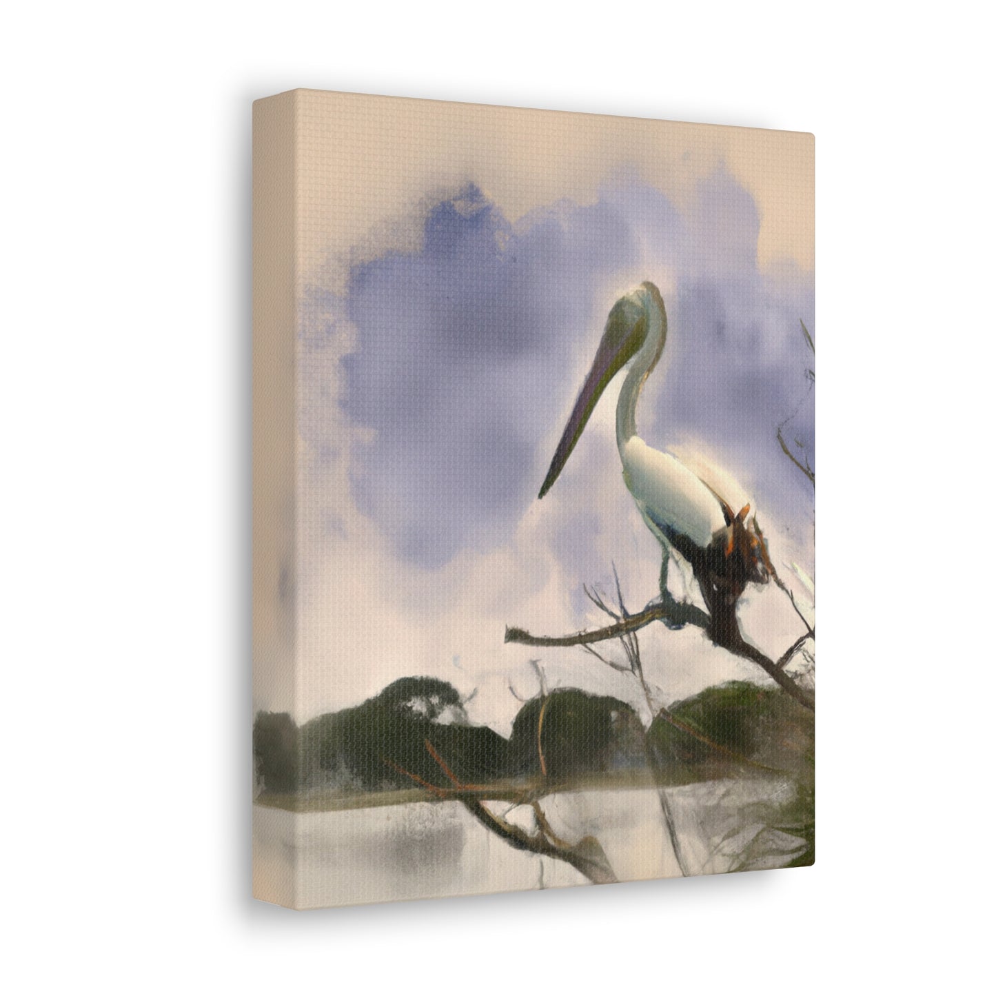 "Aquatic Pelican Dream" - Canvas