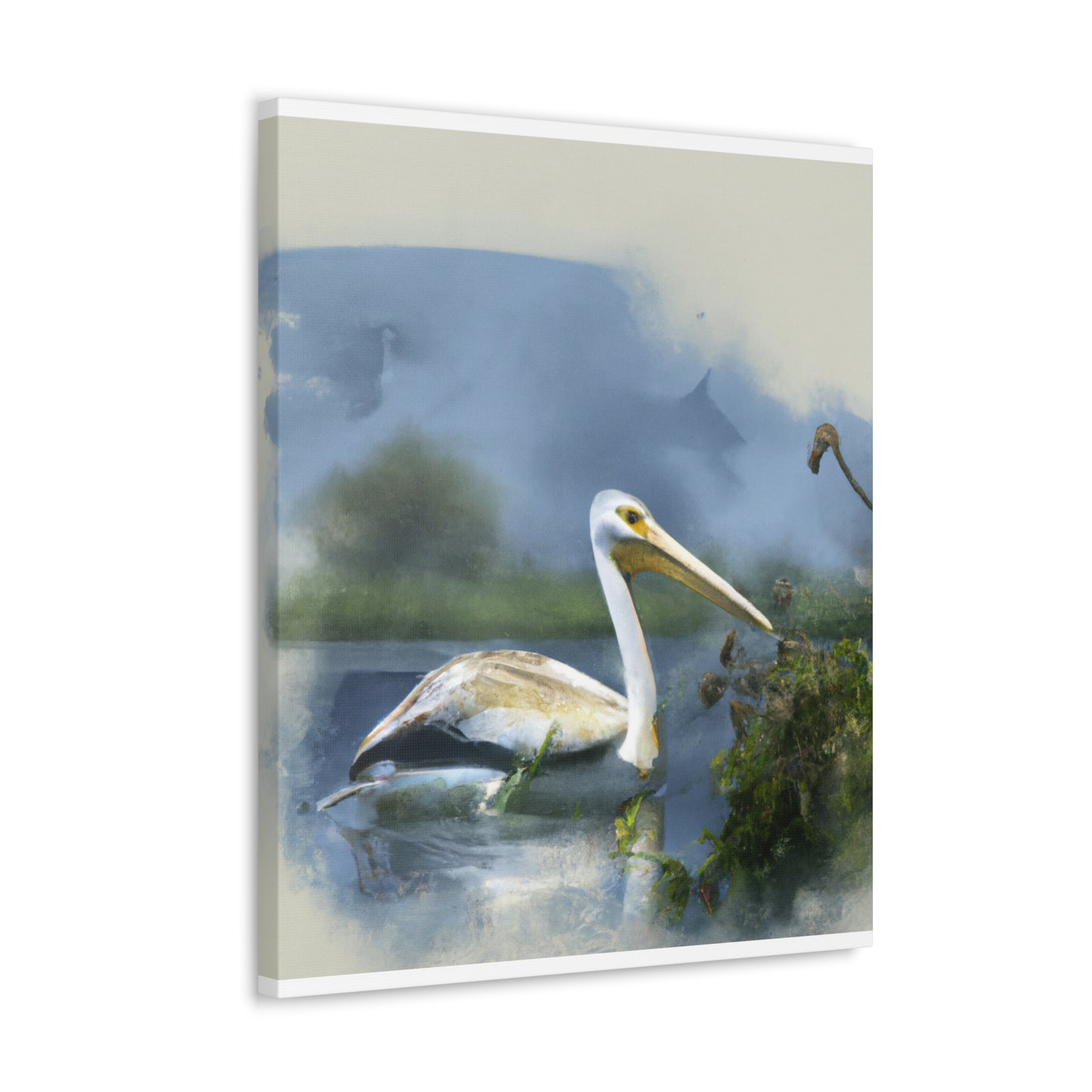 Majestic Water Pelican - Canvas