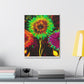 Radiant Blooms. - Canvas