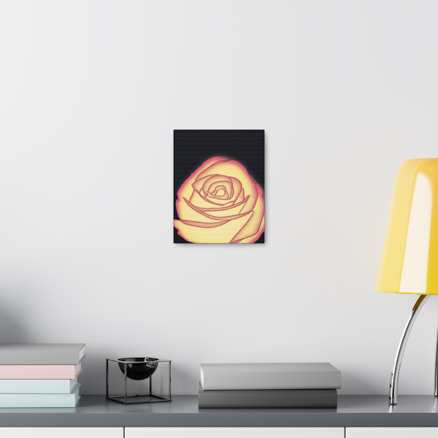 Abstract Rose Bloom. - Canvas