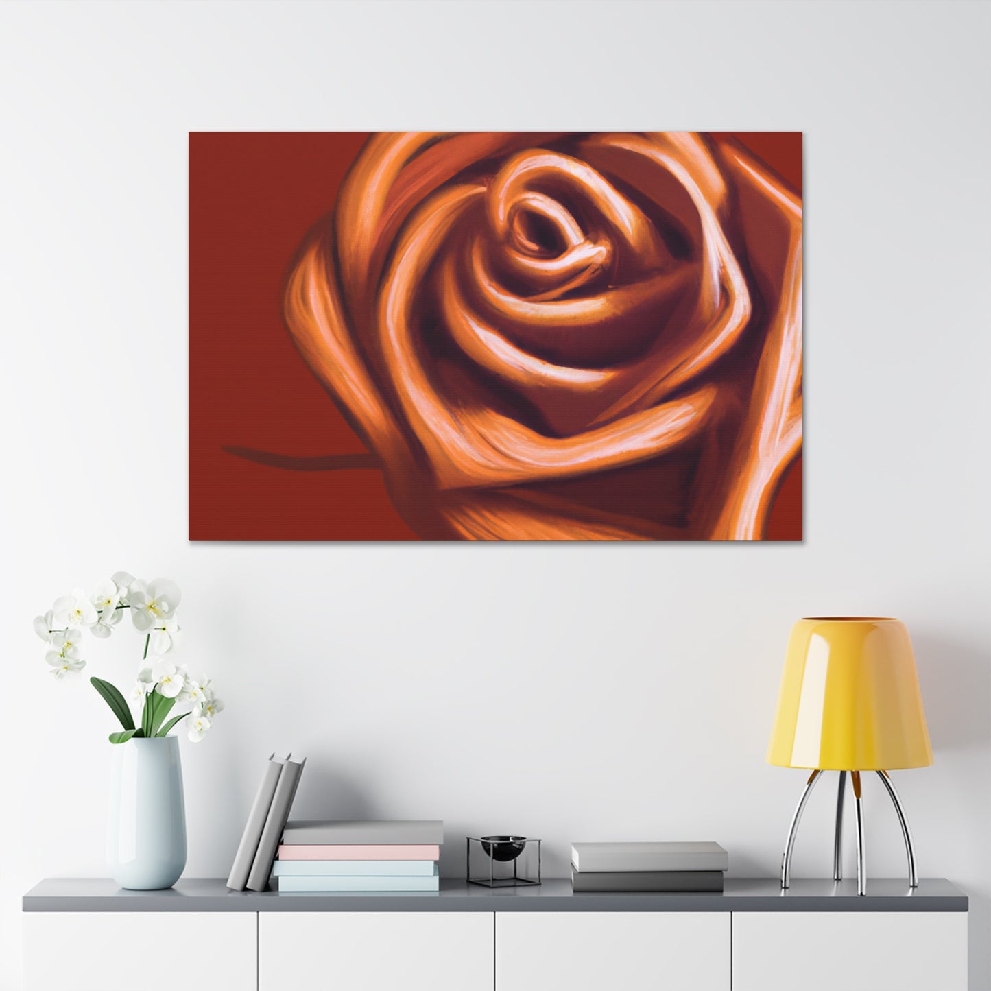 Rose Petal Bliss - Canvas