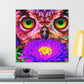 Owl's Oasis - Canvas