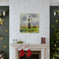 Marshy Pelican Vista - Canvas