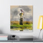 Marshy Pelican Vista - Canvas