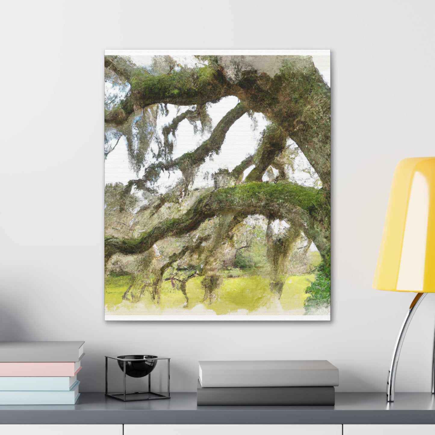 Live Oak Dreaming. - Canvas