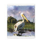 Marshy Pelican Dream - Canvas