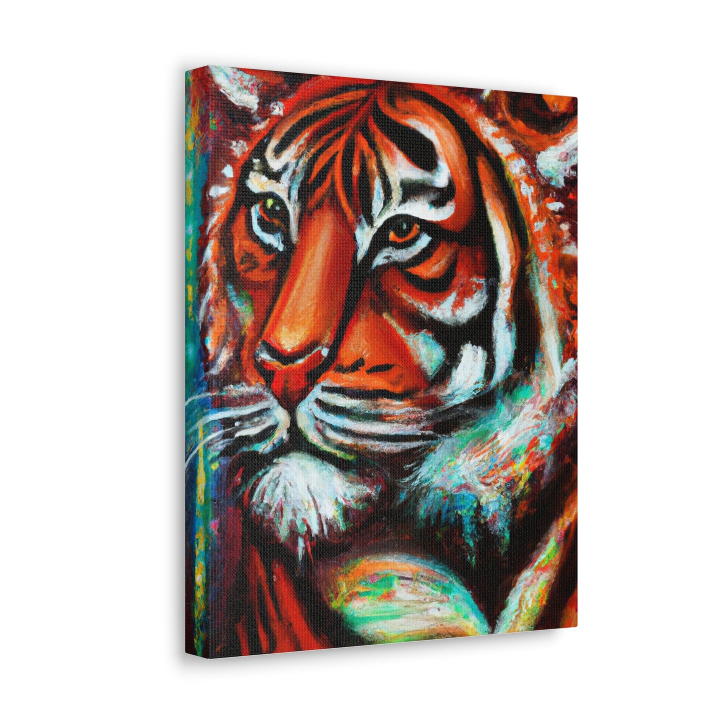 Tiger Radiance. - Canvas