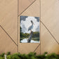 Marshy Pelican Sky. - Canvas