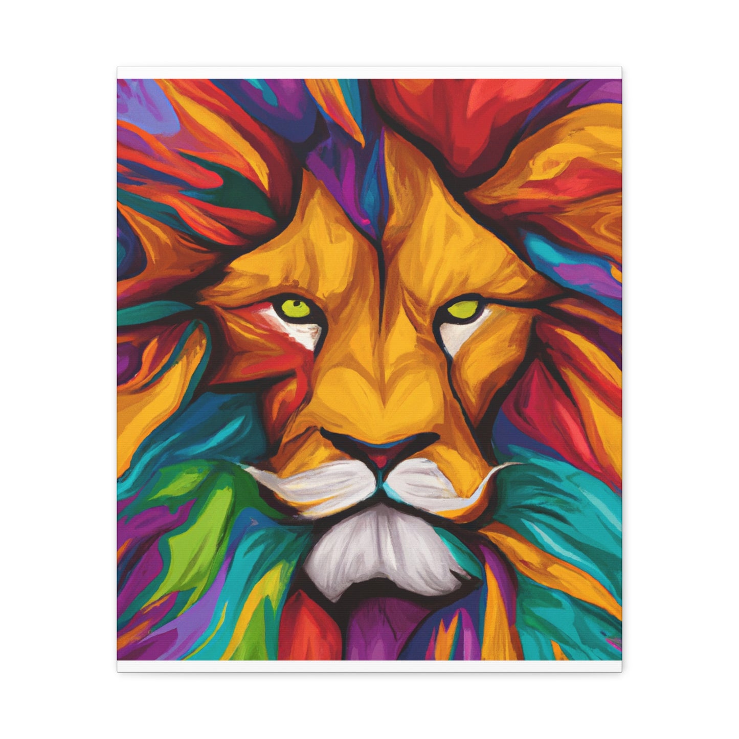 "Lion Flare" - Canvas