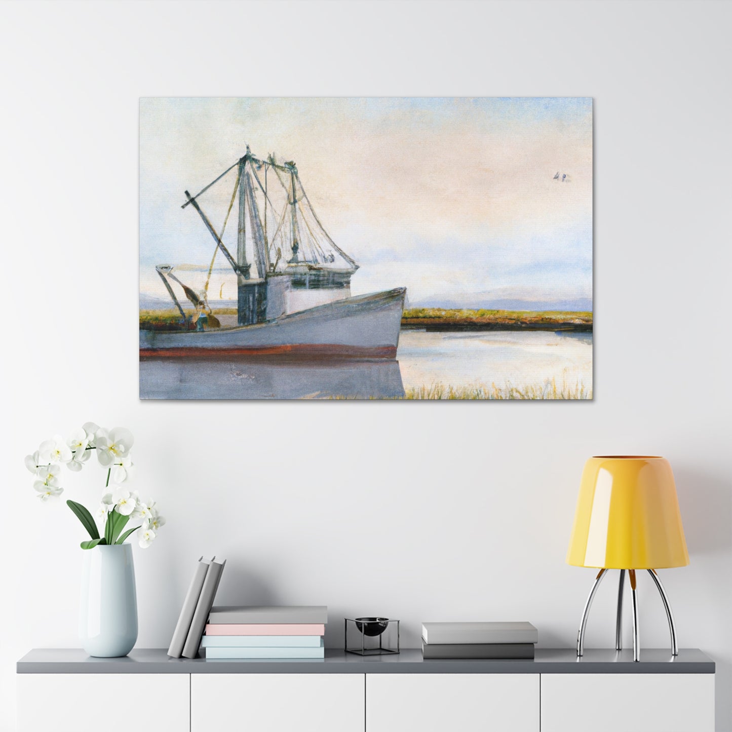 Skylit Shrimpings. - Canvas
