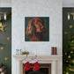 Vibrant Emerald Setter - Canvas