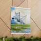 Marshy Seafarer Dream. - Canvas