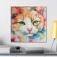 Cat Florabundance. - Canvas
