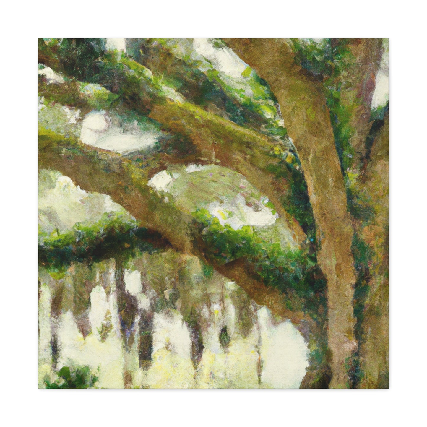 Nature's Embrace. - Canvas