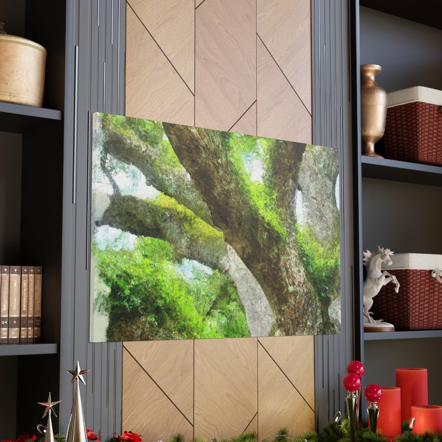 Vibrant Forest Dream. - Canvas
