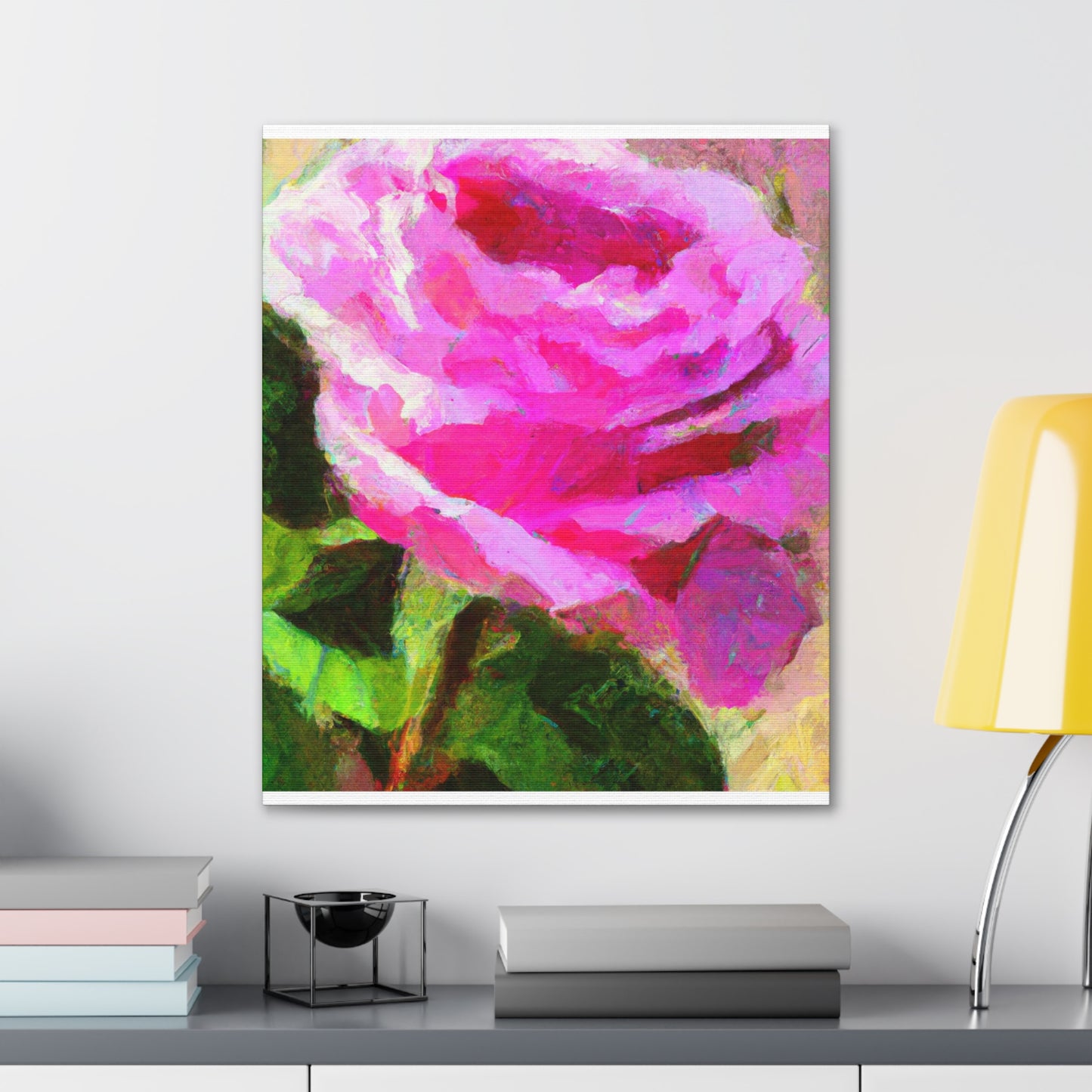 Rose Reflection Dream. - Canvas