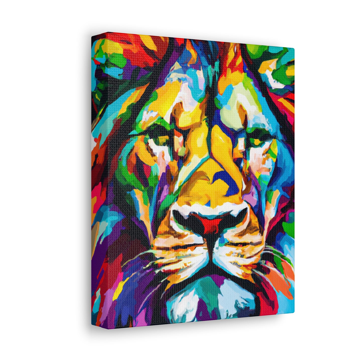 Lion Prism. - Canvas