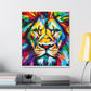 Lion Prism. - Canvas