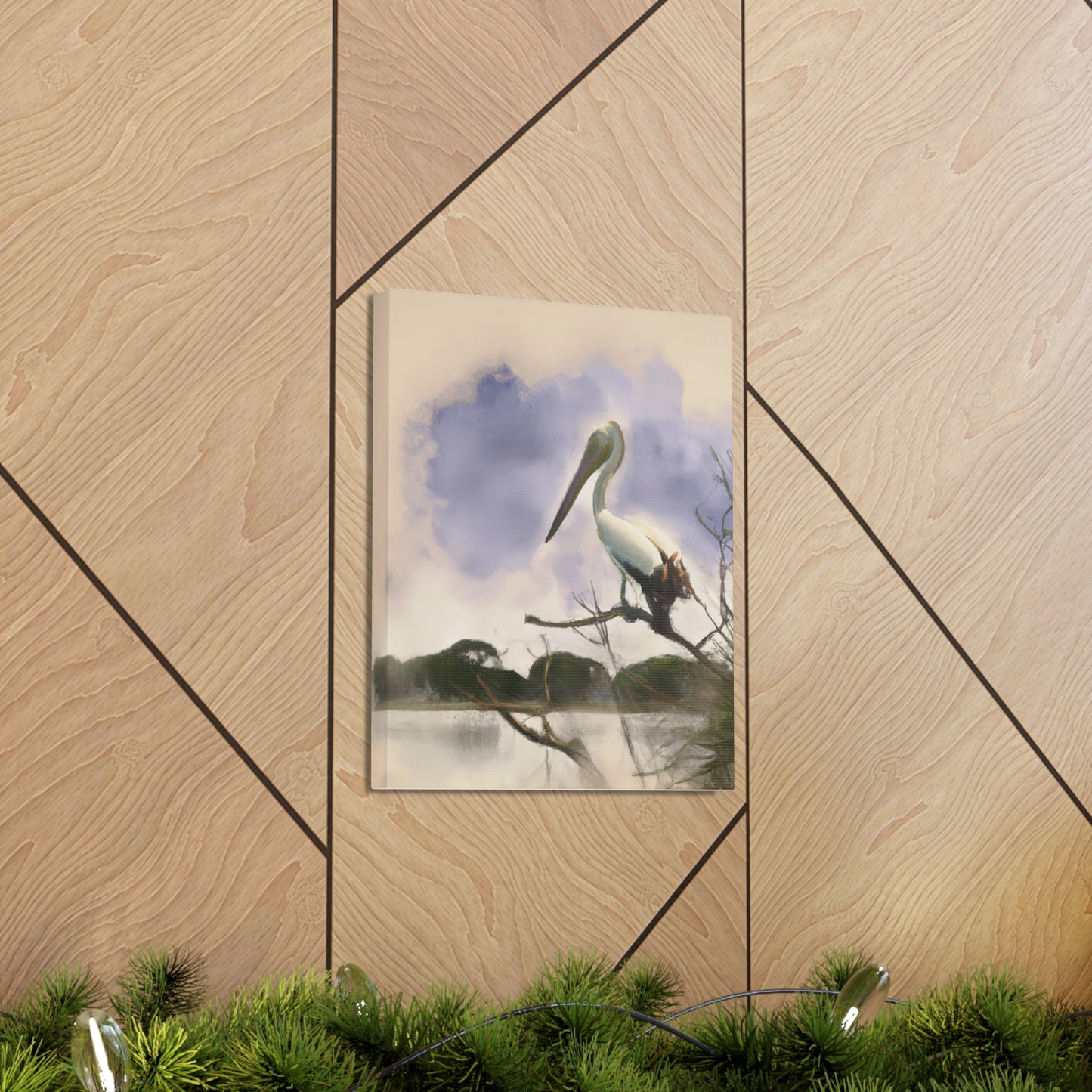 "Aquatic Pelican Dream" - Canvas