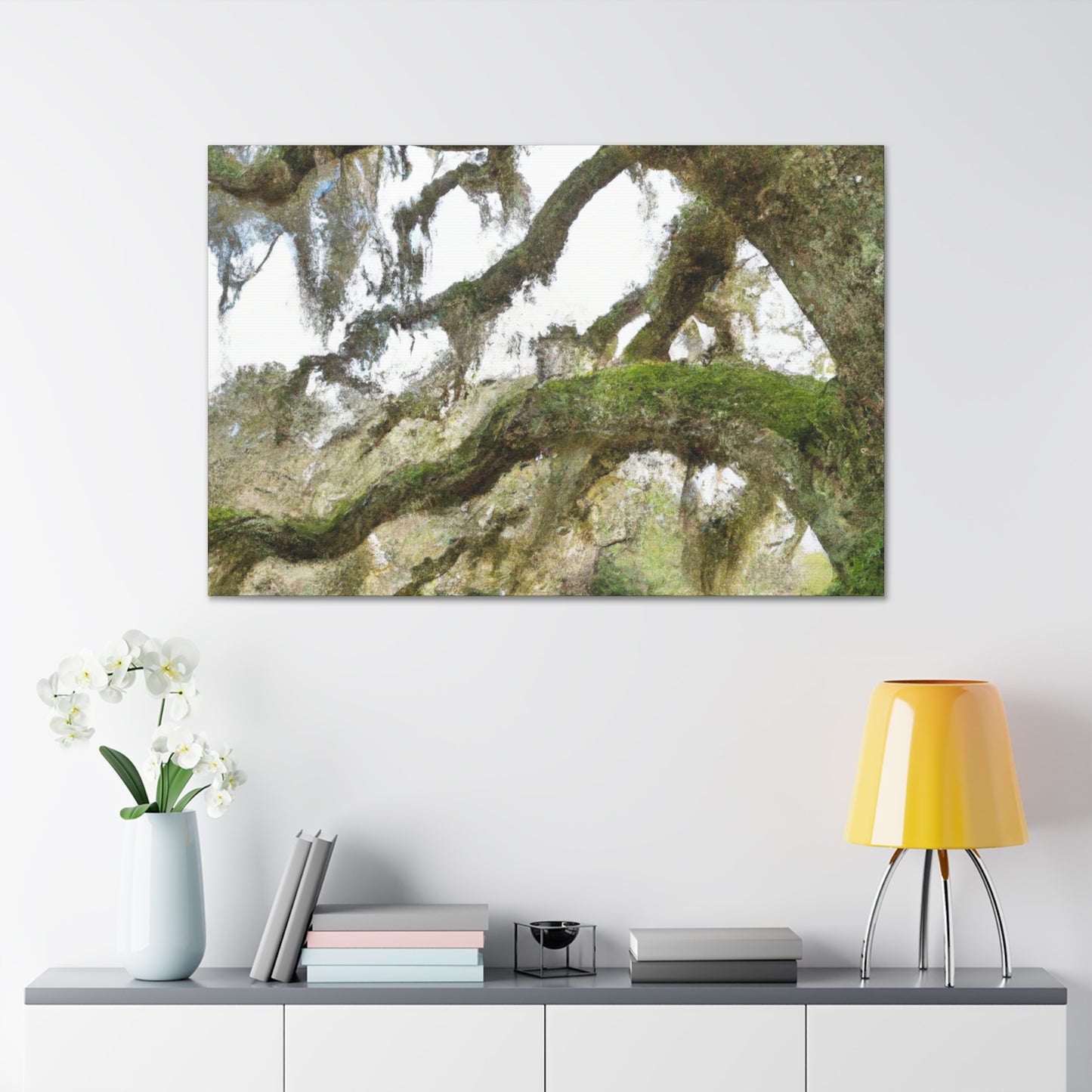 Live Oak Dreaming. - Canvas