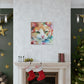 Cat Florabundance. - Canvas