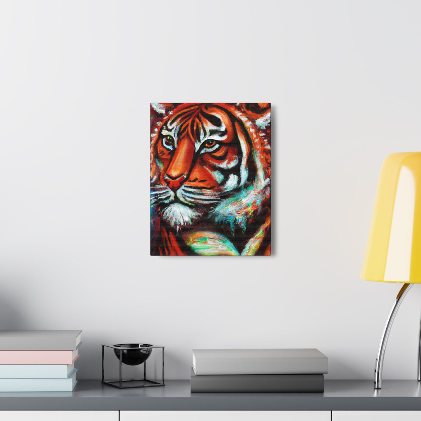 Tiger Radiance. - Canvas