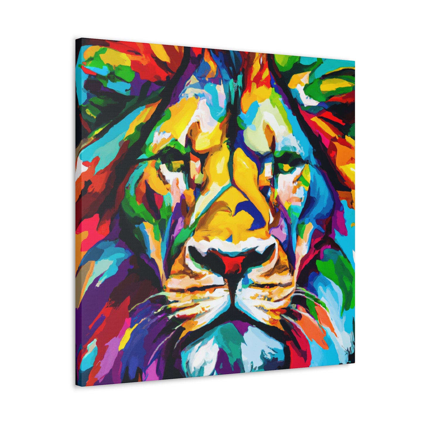 Lion Prism. - Canvas