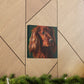 Vibrant Emerald Setter - Canvas