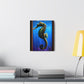 Ocean Seahorse Glint - Canvas