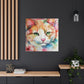 Cat Florabundance. - Canvas