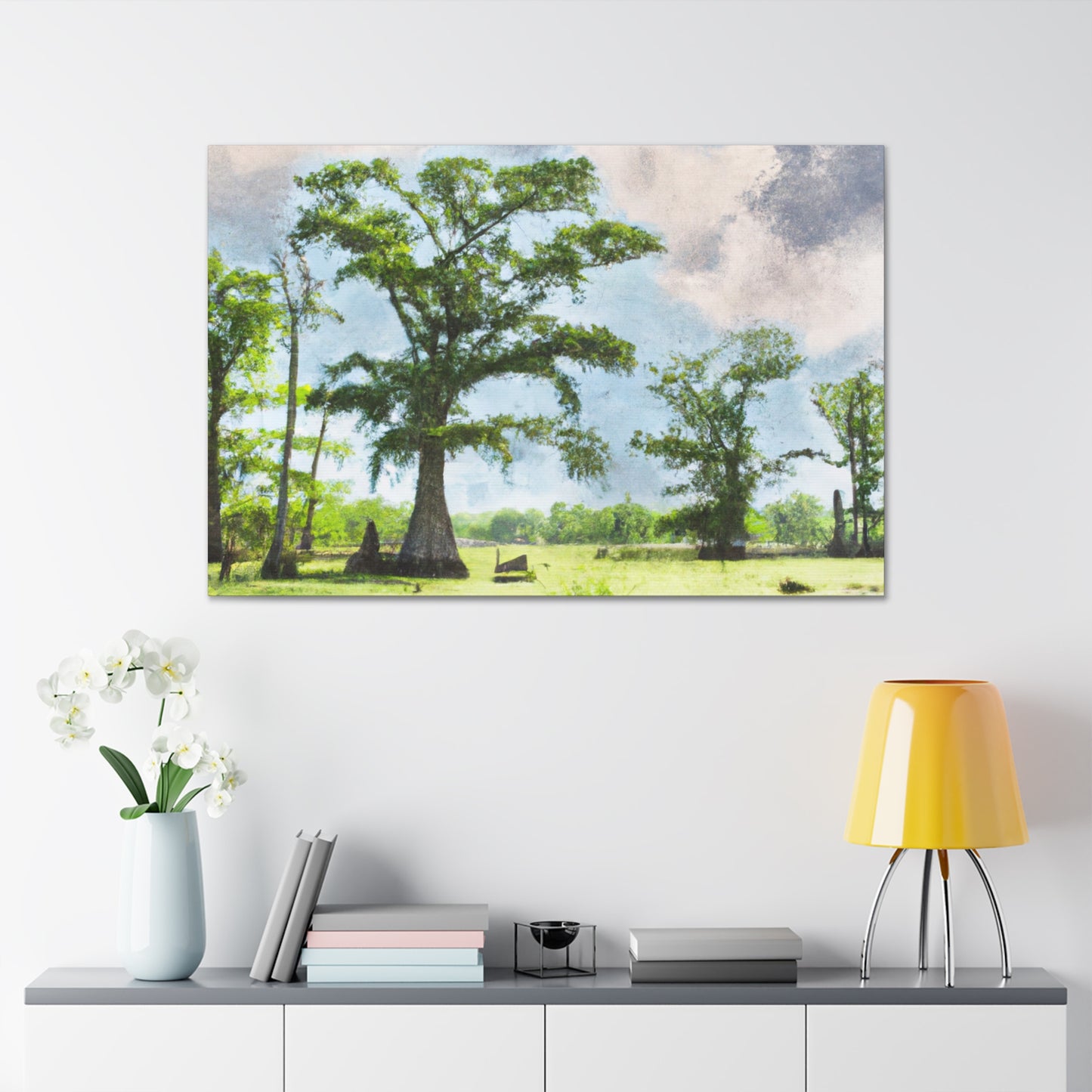 Lagniappe Louisiana Landscape - Canvas