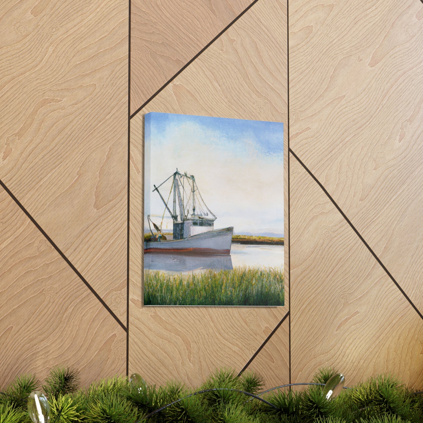 Skylit Shrimpings. - Canvas