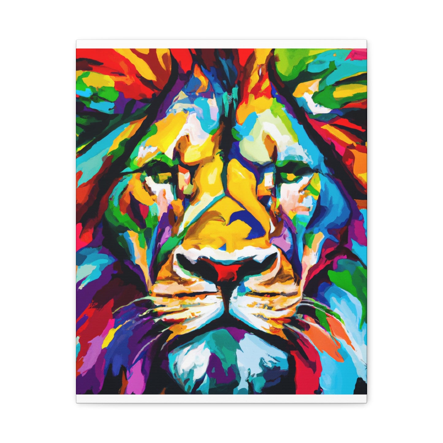 Lion Prism. - Canvas