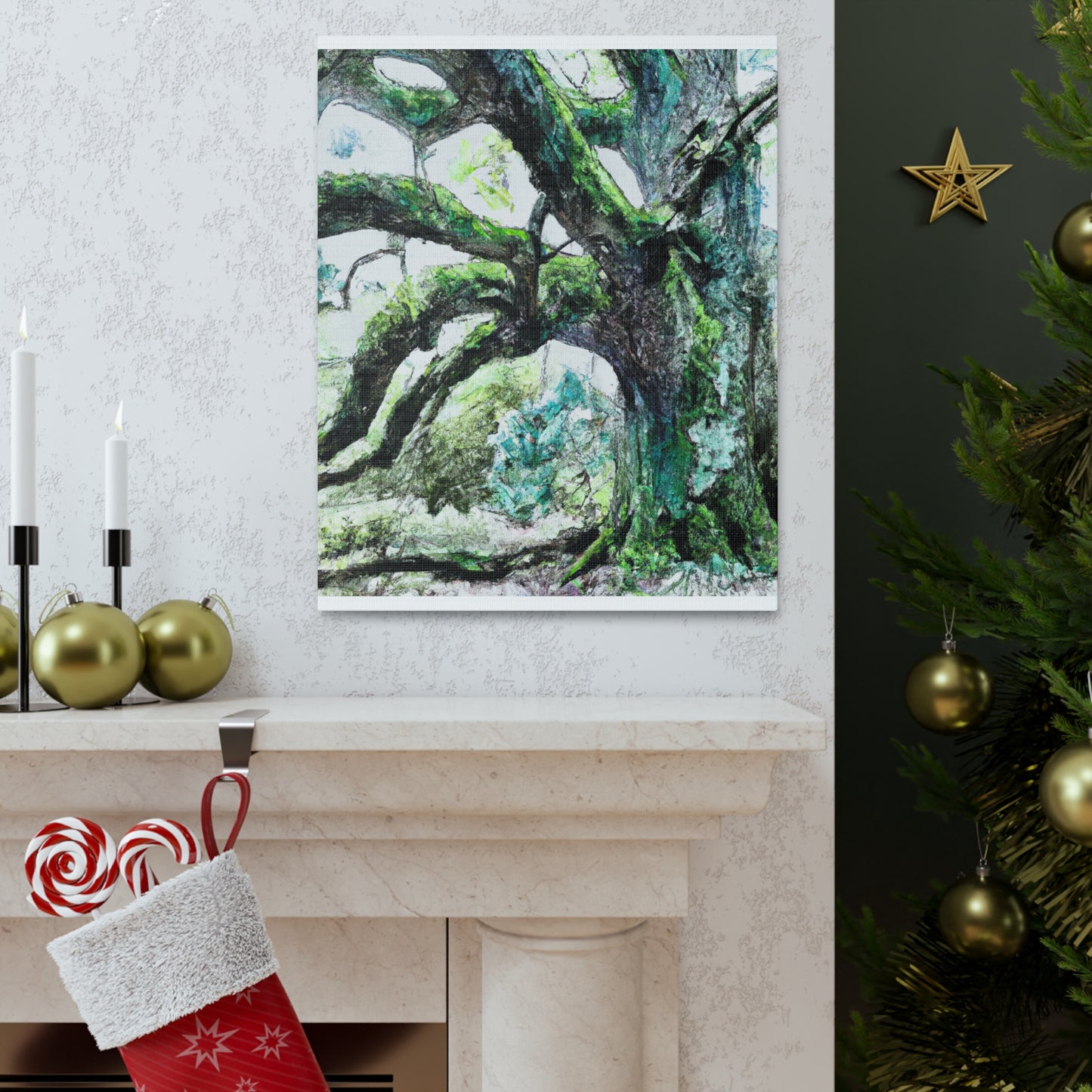 Mossy Oak Dreamscape. - Canvas