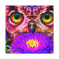 Owl's Oasis - Canvas